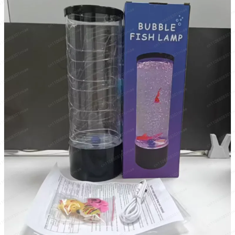 USB Jellyfish Lighting Equipment Luminous Spot Bubble Highlight Creative Children's Room Decorative LED Light Jellyfish Lamp