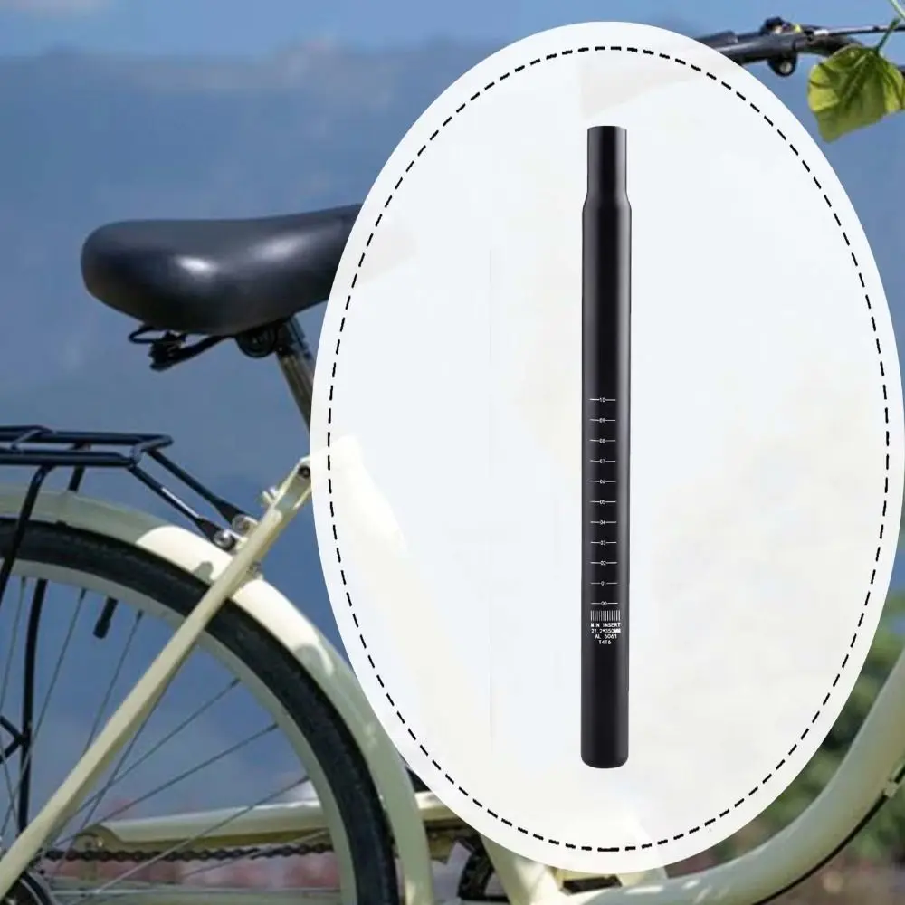Aluminum Alloy Bicycle Seat Post 450mm Length 350mm Length MTB Seat Tube Extended Seat Tube Shrink Head Design
