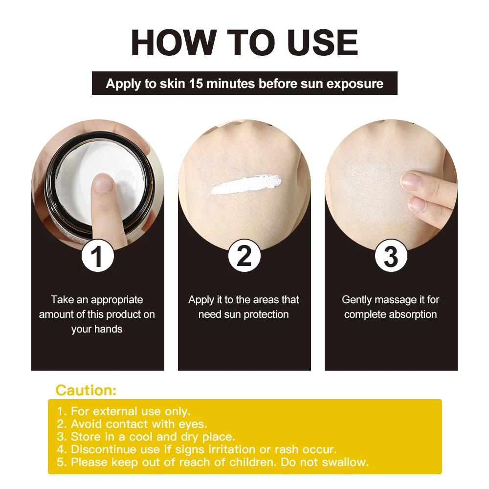 Lakerain Tallow + Balsamo solare zinco - Stick idratante per labbra e viso SPF, crema solare antiossidante e ricca per la cura all'aperto