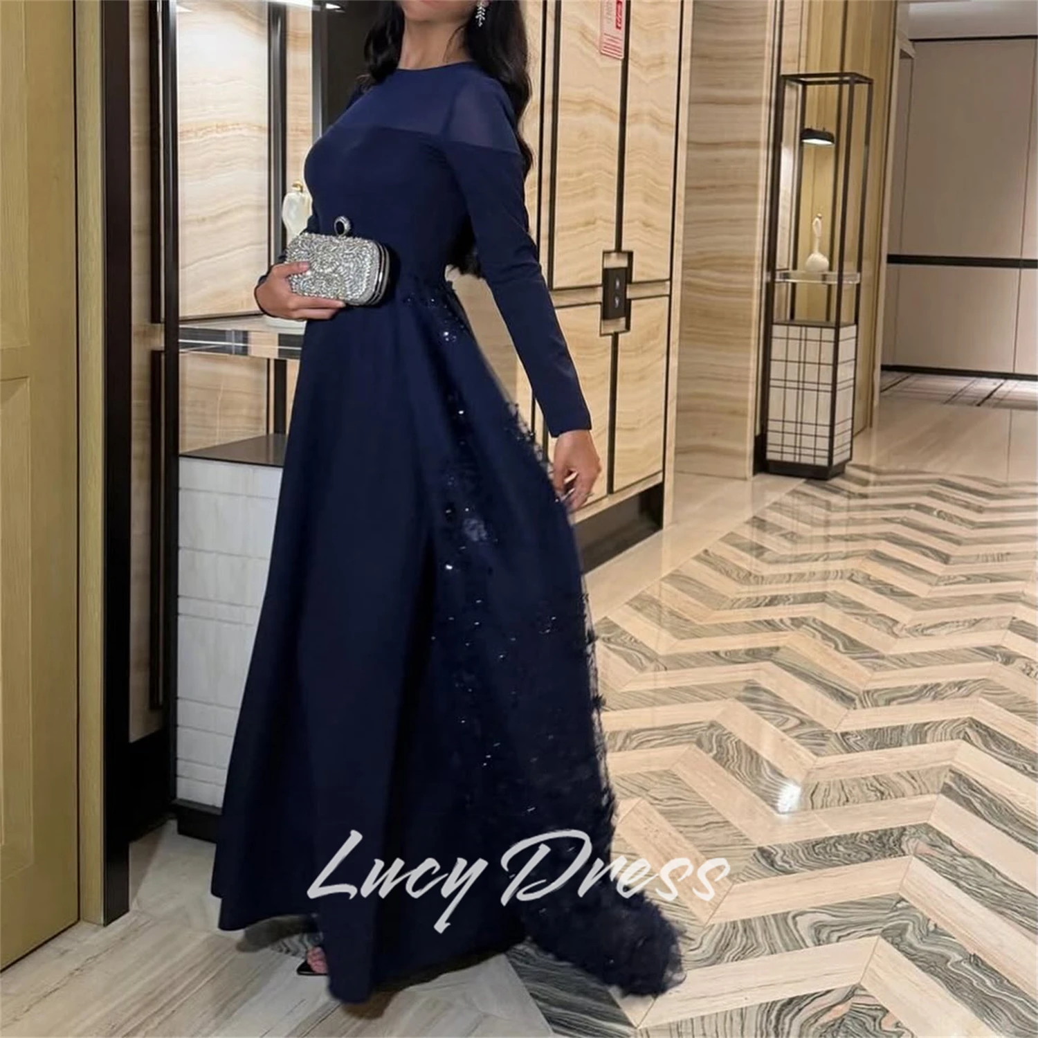 Lucy personalizado elegante vestido de ocasião especial vestidos de baile 2026 mulher elegante e formal vestidos femininos فساتmaveraات