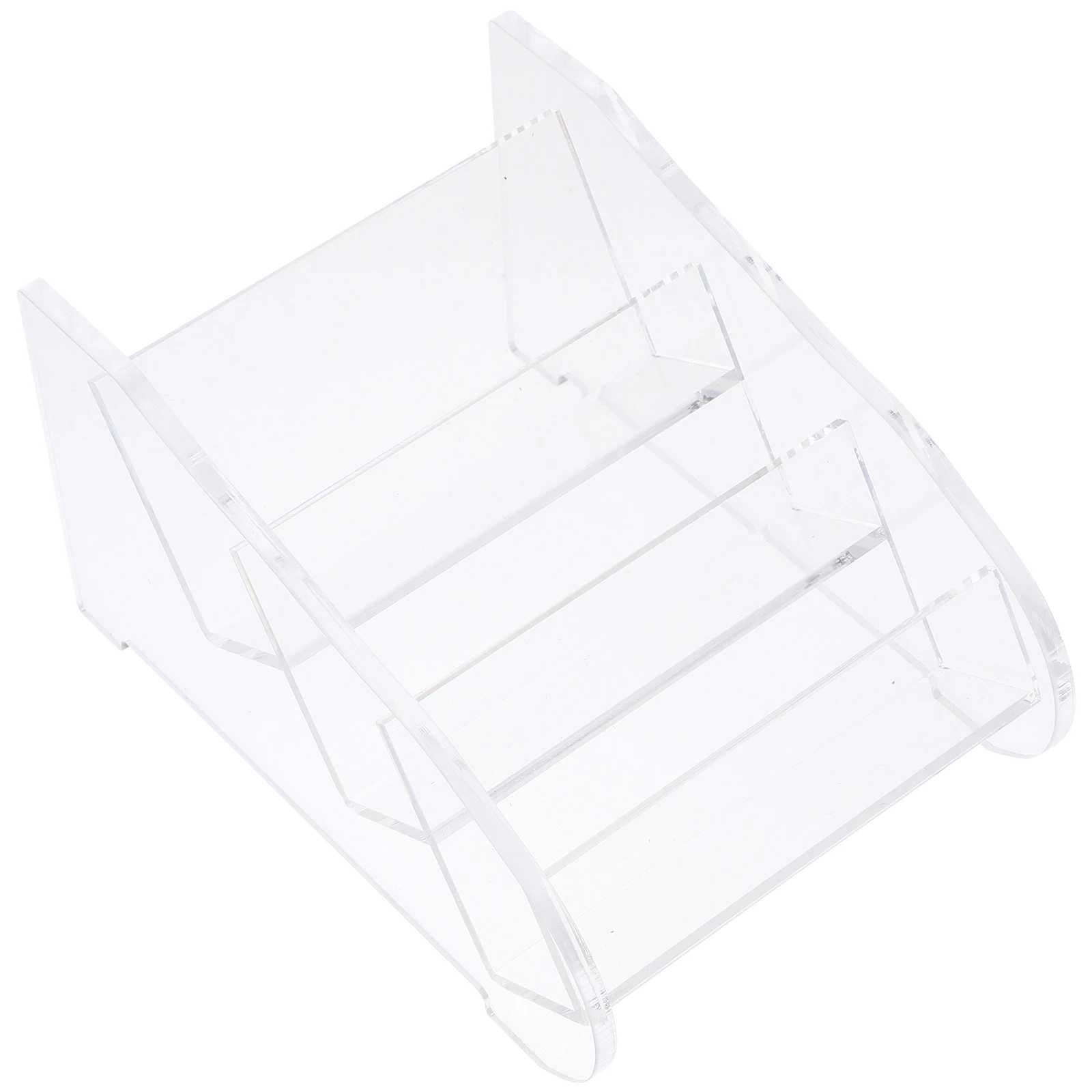 

Acrylic Business Card Holder Desk Organizer Clear Display Case Vertical Card Storage Stand Professional Supplies
