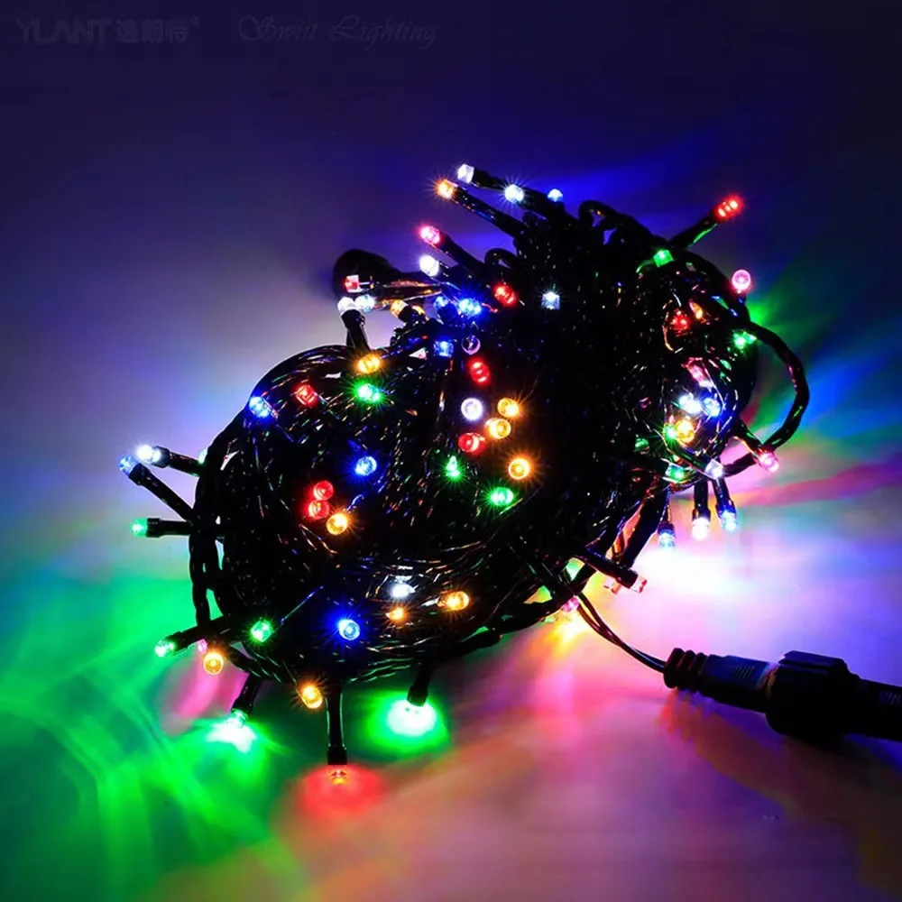 100/200/400/500 Leds Outdoor Led Lights Decoracion Wedding Decoration Fairy Lights Festoon Solar Energy Led lights Garden