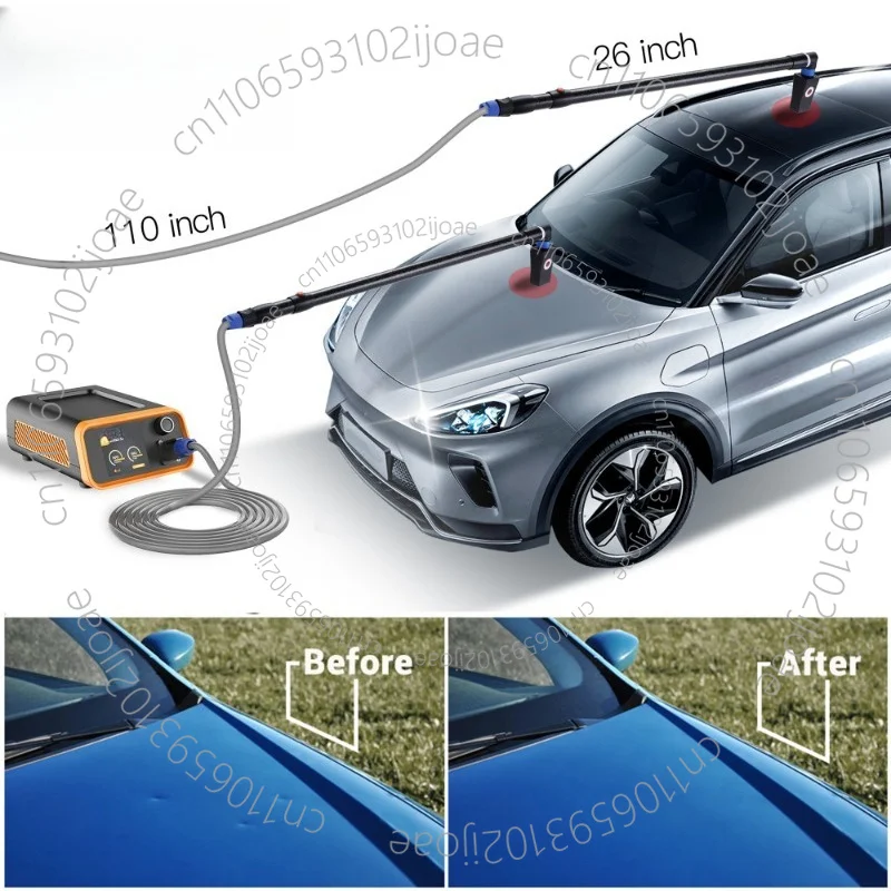 PDR007 Auto Body Repair Kit Magnetic Induction Heater and Rod Paint Free Dent Removal Tools Care Equipment