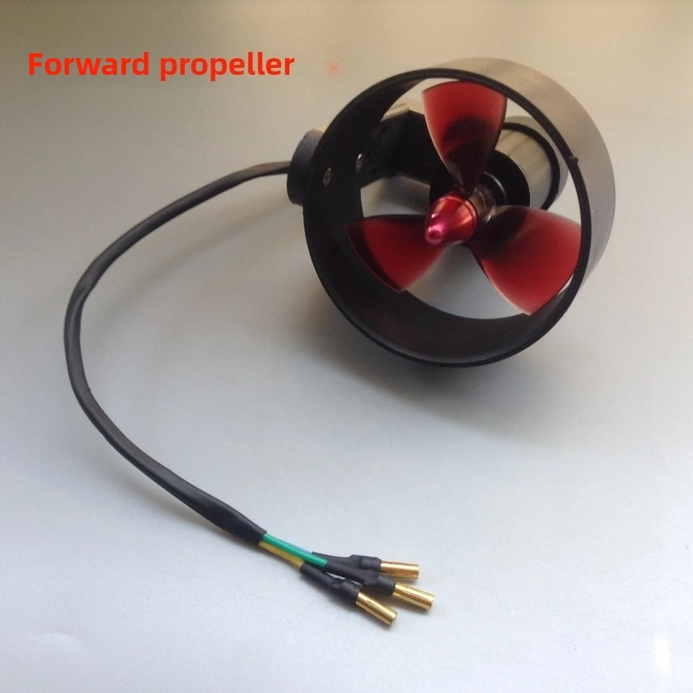 12-24V Brushless Underwater Thruster 5kg Thrust 4mm Output Shaft IP68 Waterproof For RC Unmanned Fishing Net Boat DIY