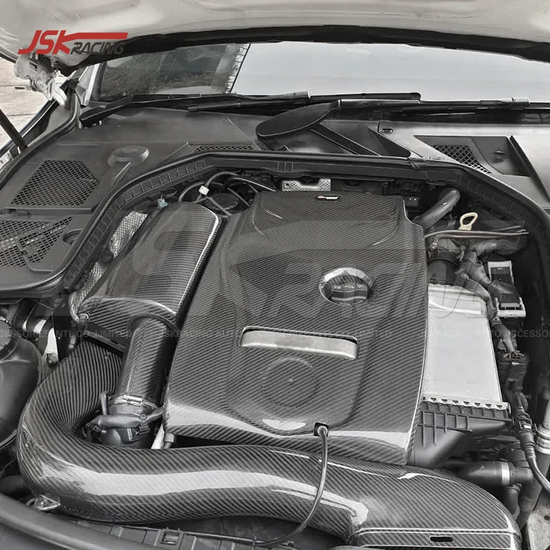Dry Carbon Fiber Air Intake System For 2020-2025 Mercedes Benz E-Class W213 E260L E300L E350L M264 2.0T