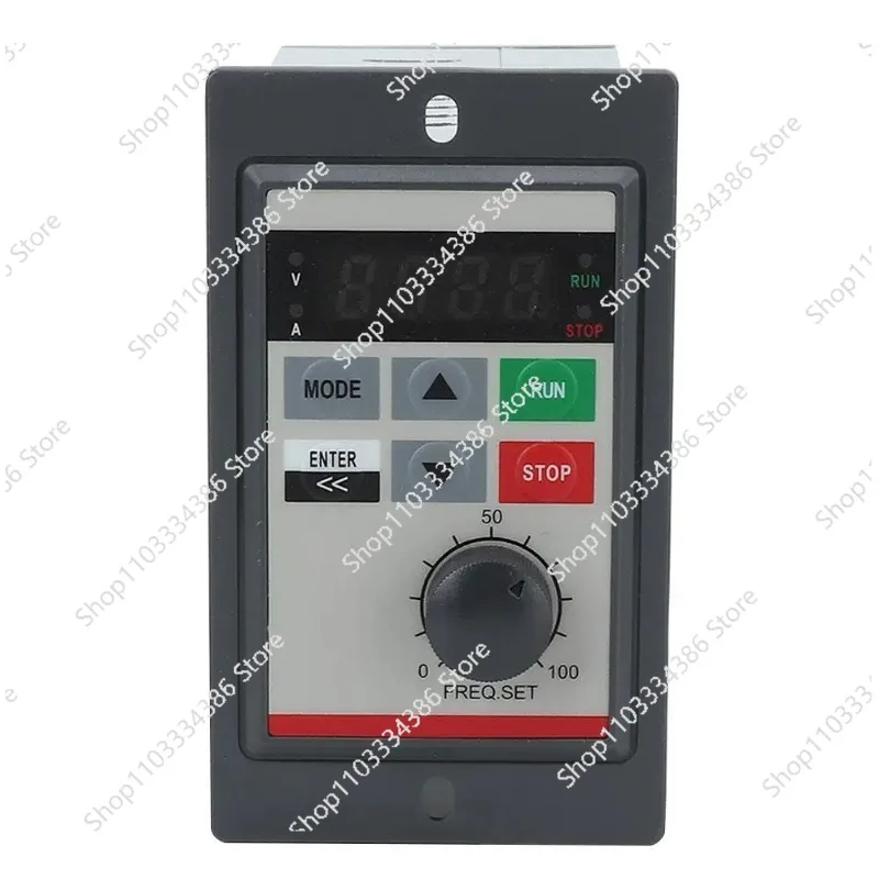 Small Inverter Miniature Single-phase 220V0.75KW Three-phase 380V Motor Governor 1.5 Controller