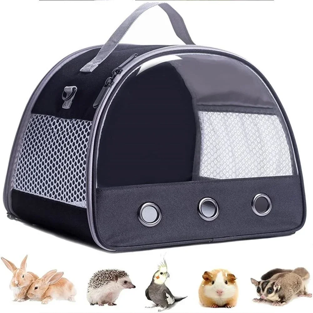 

For Pig Small Animal Bird Rat Turtle Carrier Bag African Hedgehog Portable Travel Carriers Outdoor Hangbag