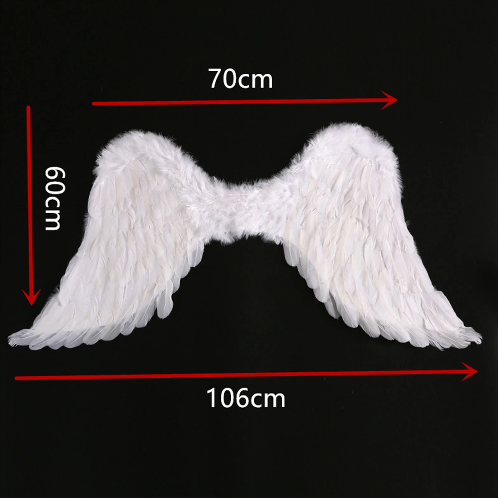 1Pc 大人子供リアルな羽衣装羽パーティー供給小道具ハロウィン仮装テーマパーティー写真撮影コスプレ