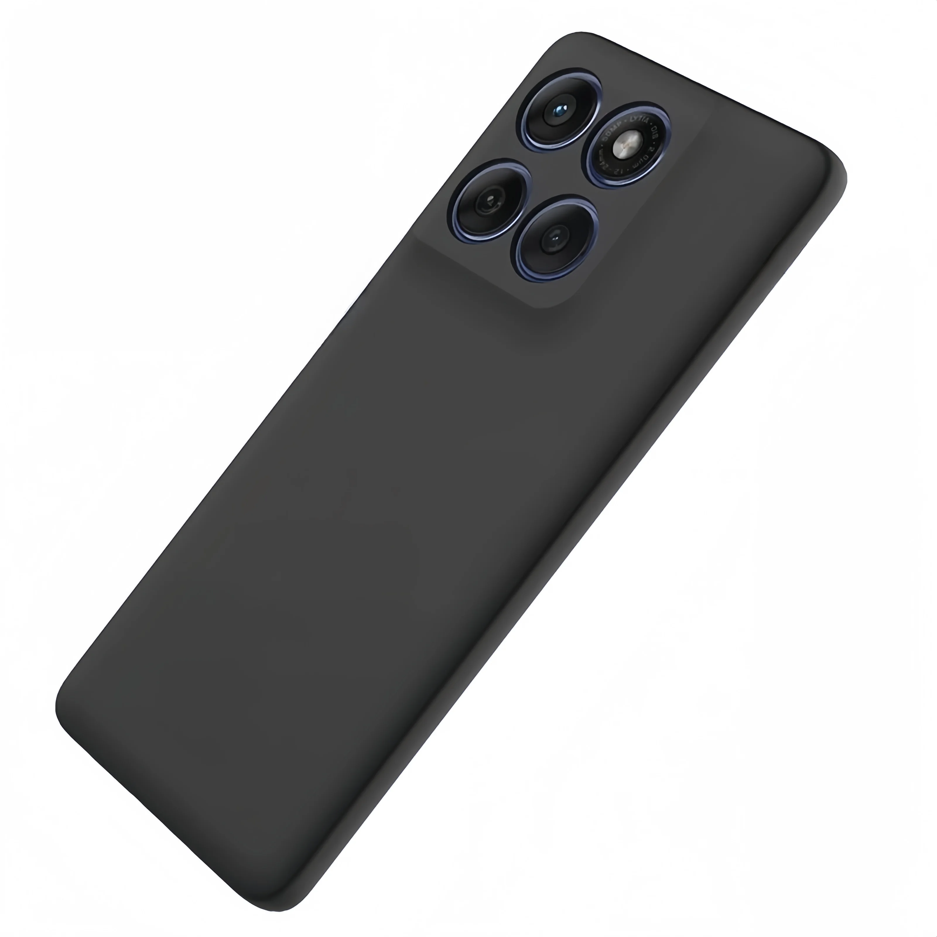 Modische, einfarbige, stoßfeste, schützende Handyhülle aus flüssigem Silikon für Moto Edge 70/Edge 60/Edge 60 Pro/Edge 60 Fusion – Detail 2