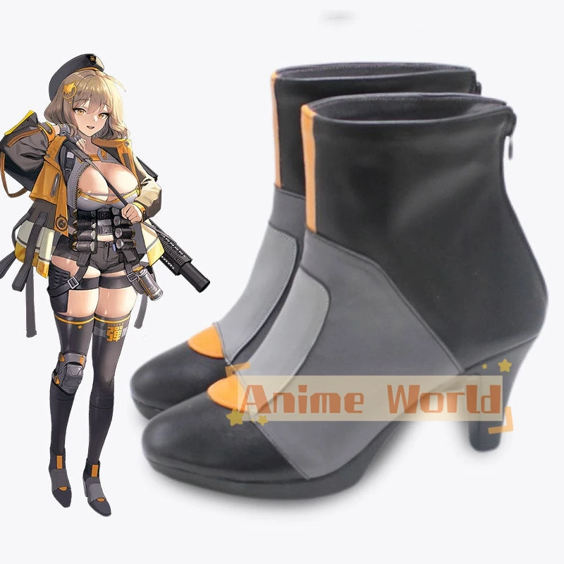 Godin van de overwinning: Nikke Anis Cosplay Schoenen Halloween Carnaval Laarzen Op maat gemaakt