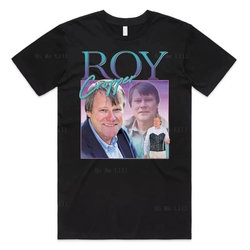 Camiseta deportiva Roy Cropper Homage, divertida camiseta del programa de televisión británico?Corrie Coronation Gift Retro 90s