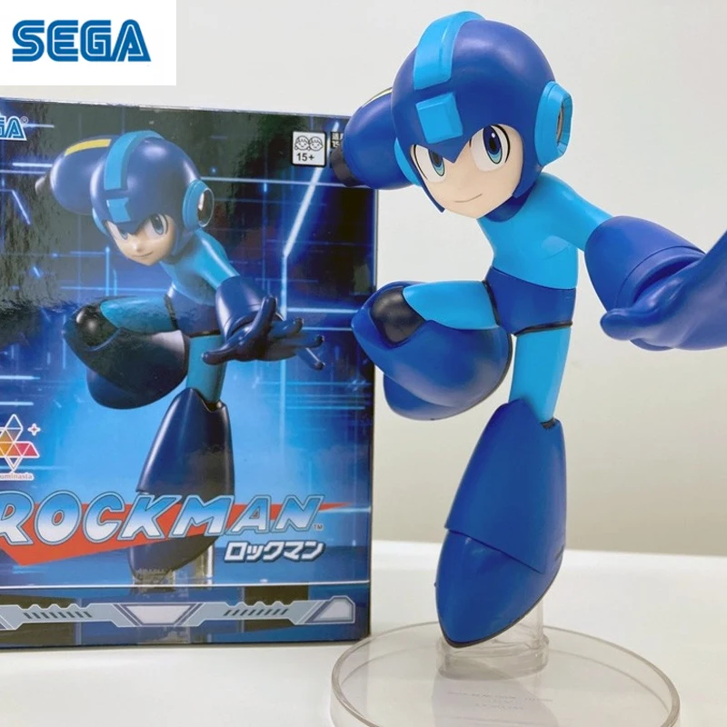 

Sega Original Luminasta Rockman Anime Action Characters Gifts Surprise Ornaments for Boys and Girls