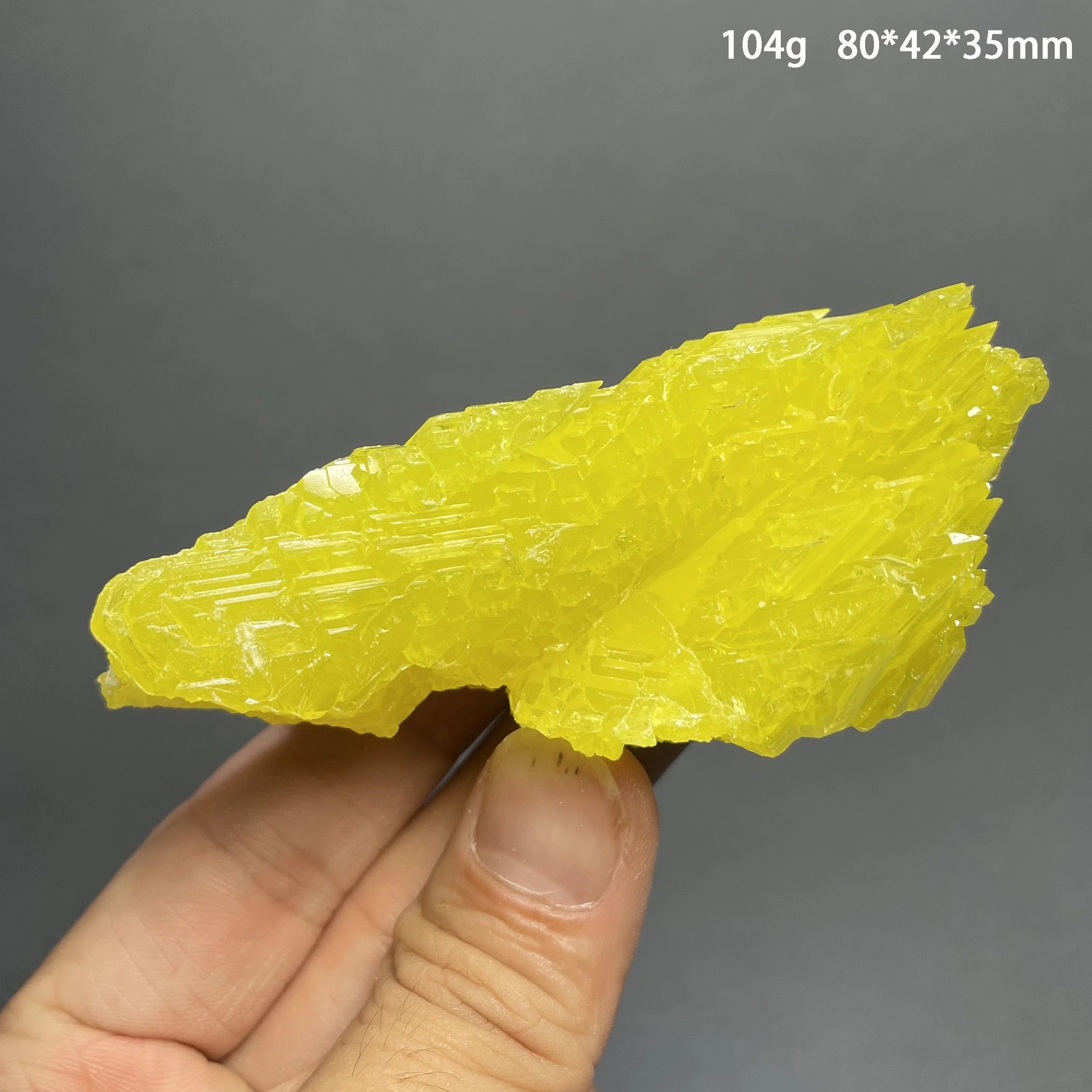 Natural Strange shape yellow natural sulfur mineral specimens teaching healing crystal gem collection - Image 5