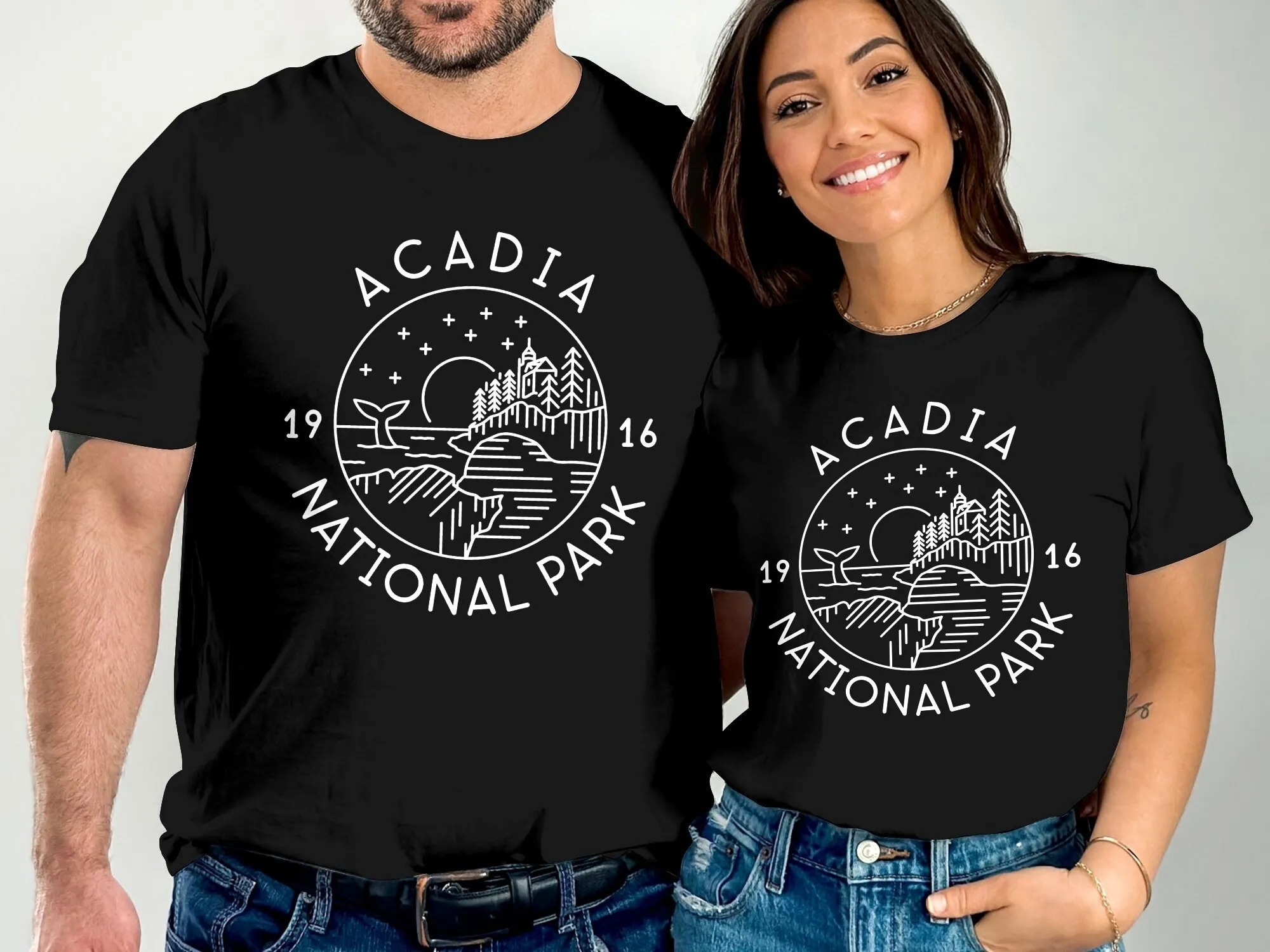 Acadia National Park T Shirt For Hiking Lovers Maine Travel