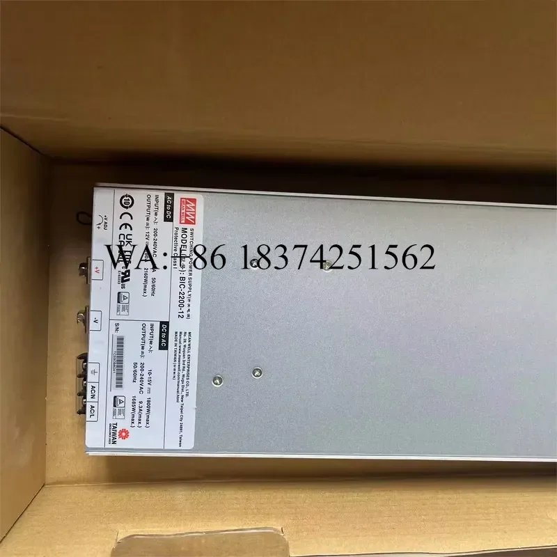 Wmwmnu for WELL BIC-2200 Series Bidirectional AC/DC Power Supply Energy Recovery CAN/V/W 12/24/48/96V Voltage Output