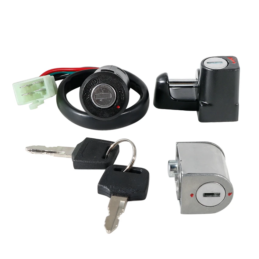 Motorcycle Key Fuel Cap Kit Ignition Switch For Honda XL250S / XL500S 1987-1981 Years  OEM:35010-428-020 / 35010-428-730