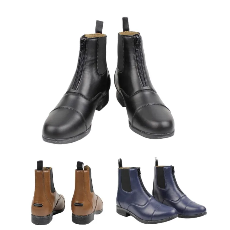 

Конные ботинки для мужчин, женщин и детей, профессиональные удобные противоскользящие и дышащие тренировочные ботильоны для верховой езды