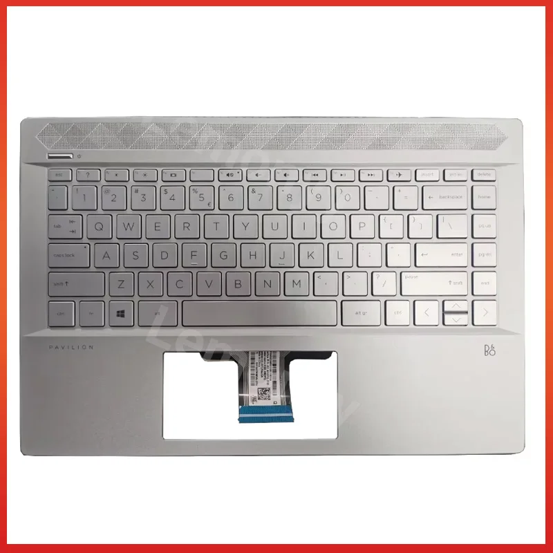 

NEW for HP Pavilion 14-CE 1004tx 1005tx TPN-Q207 US/UK/Spanish Latin laptop keyboard with palmrest upper cover