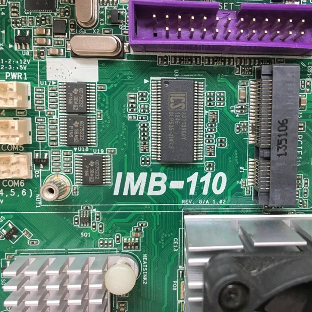 IMB-110 REV.G/A 1.02 للوحة الأم الطبية الصناعية ASRock اختبار مثالي