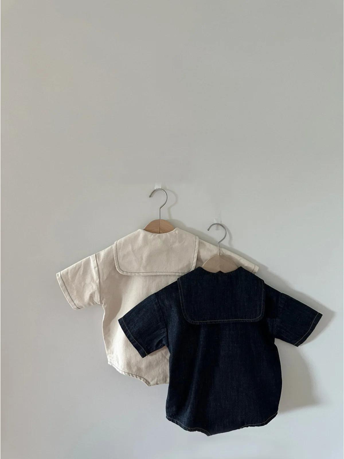 2024 Autumn New Baby Long Sleeve Bodysuit Solid Newborn Toddler Boy Lapel Jumpsuit Infant Girl Cute Pocket Clothes 0-24M