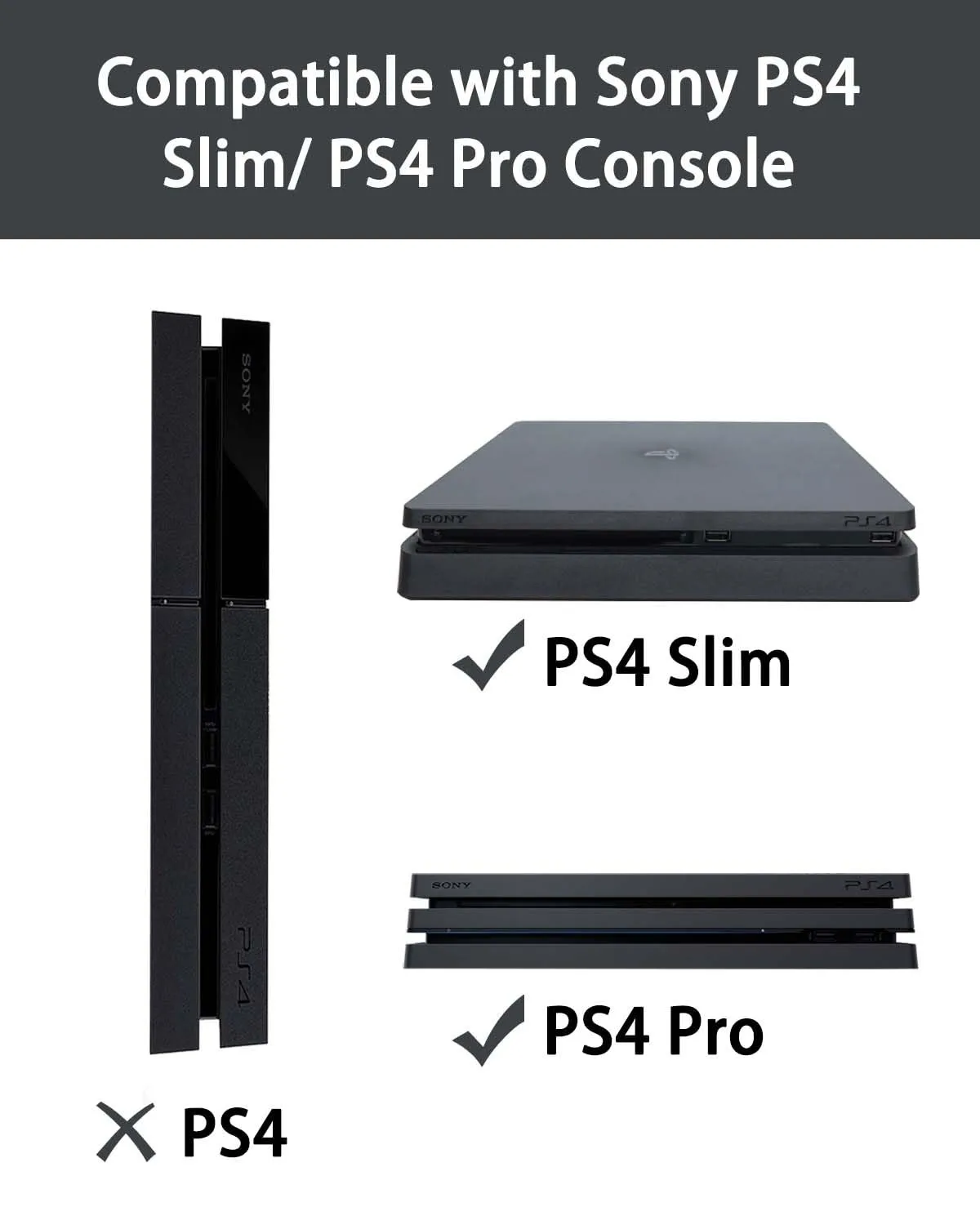 Compatible For PS4 HDMI Port Replacement Kit for PS4 Slim / PS4 PRO Socket Jack Interface Connector Repair Kit (2-Packs)