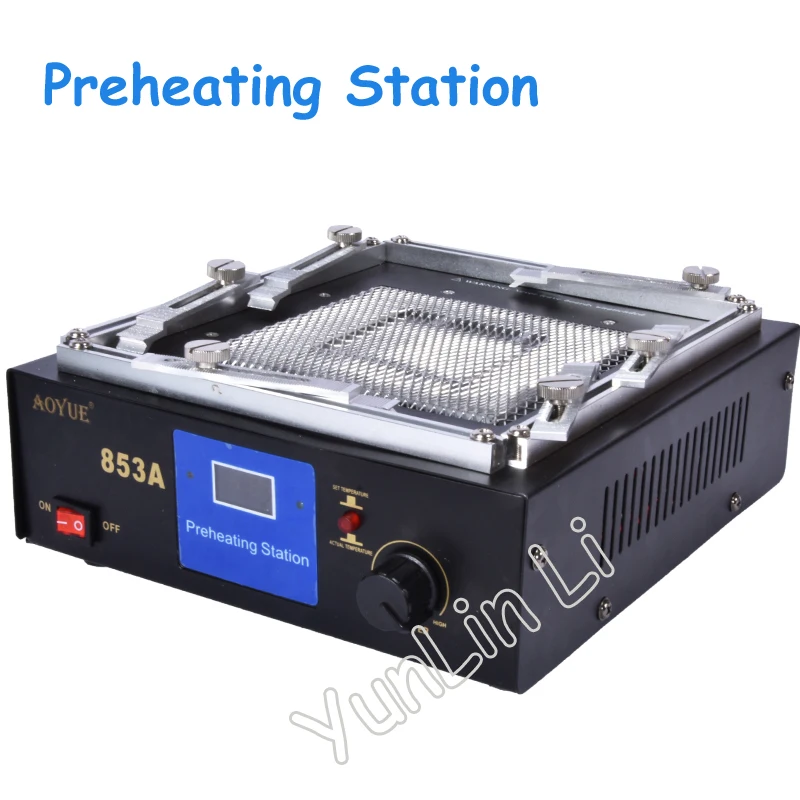 Infrared Digital Preheating Station 110V/220V Table Rework Soldering Station IR Preheating Heating Disk Area 130*130 mm