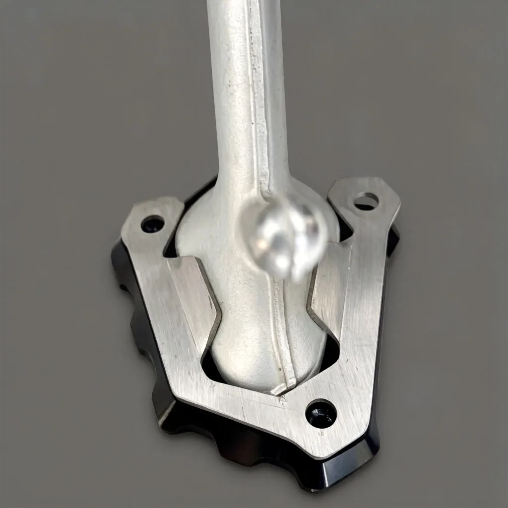 para-scrambler-1200-1200xc-1200-xc-1200xe-1200-xe-2018-2023-2019-2020-2021-2022-extensor-de-suporte-lateral-cnc-com-placa-de-aumento
