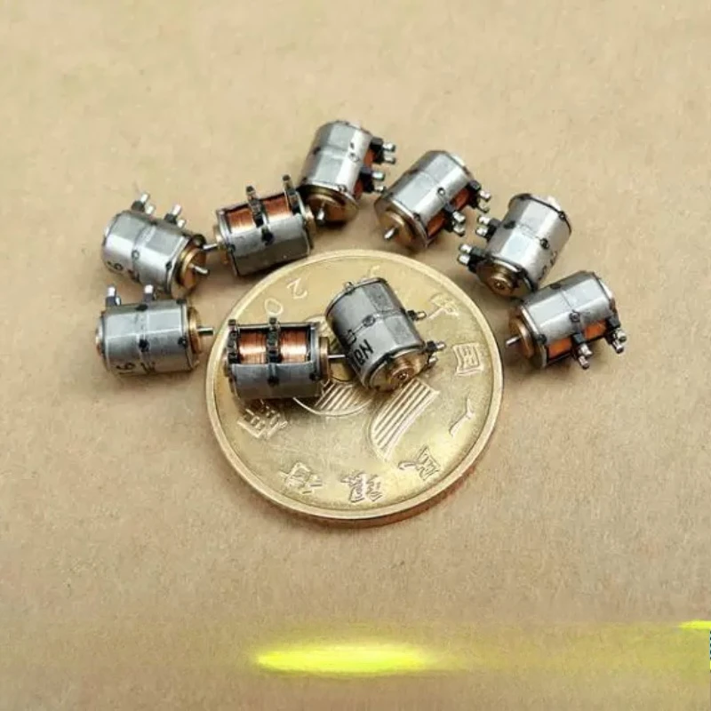 10pcs Sanyo Ultra Tiny 4.7MM Stepper Motor Micro 2-Phase 4-Wire Precision Step Stepping Motor DIY Digital Camera Lens