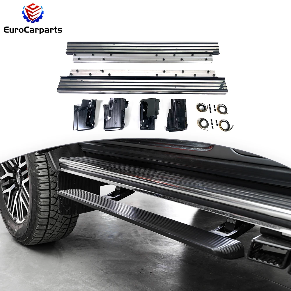 

4X4 Style Side Step With Dry Carbon Fiber Corners for G Class W464 W463A Car Accessories 2019 Year Up Running Step With Corners