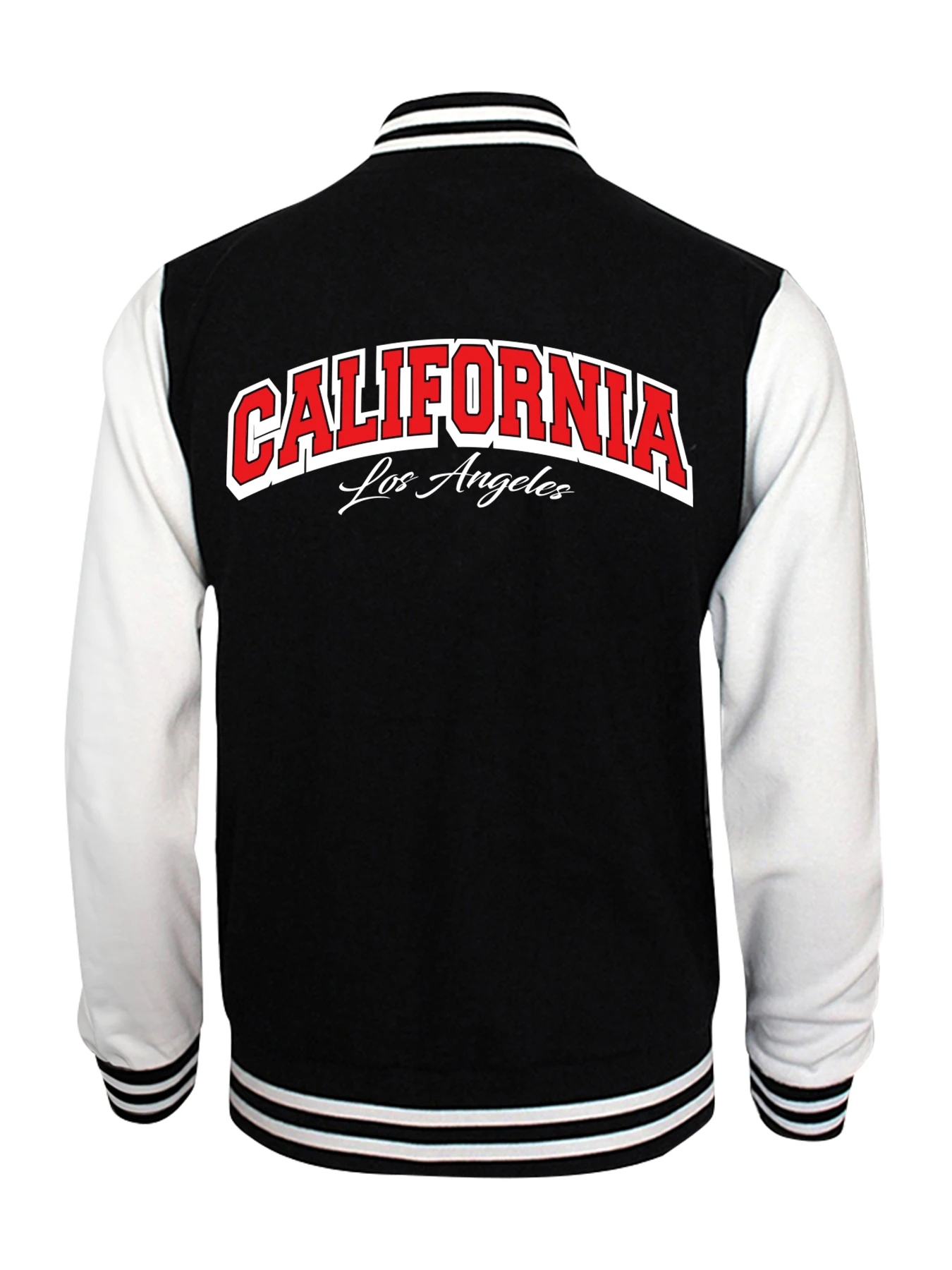 

Калифорния Лос-Анджелес город искусство куртка с буквенным принтом мужская Harajuku свободная бейсбольная майка модная повседневная уличная одежда Y2K пальто