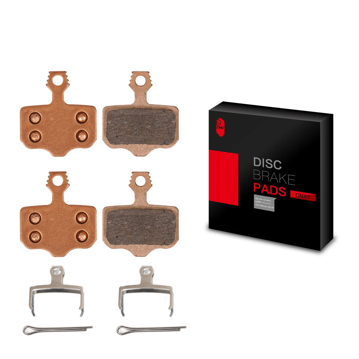 SUNTNUR Sintered Mtb Brake Pads For AVID ELIXIR 1 3 5 7 9 CR R Mag SRAM XO XX World Cup 2 Pairs