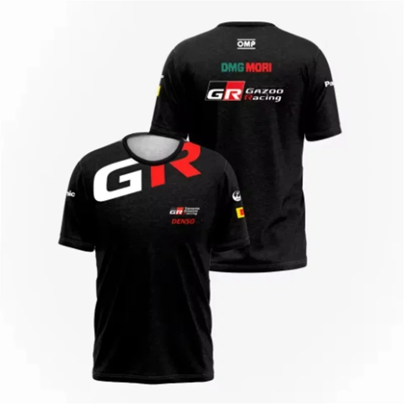 New F1 Racing T-Shirt Men's Rally Short Sleeve Outdoor Extreme Sports Cycling Suit Top Breathable Quick Drying Moto Wear