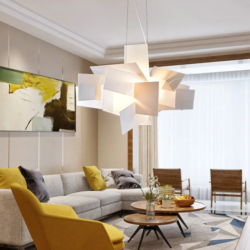 Replica foscarini Lamp Big Bang Stacking Creative pendant Lights Art Decor D65cm/95cm LED Suspension Pendant Lamp