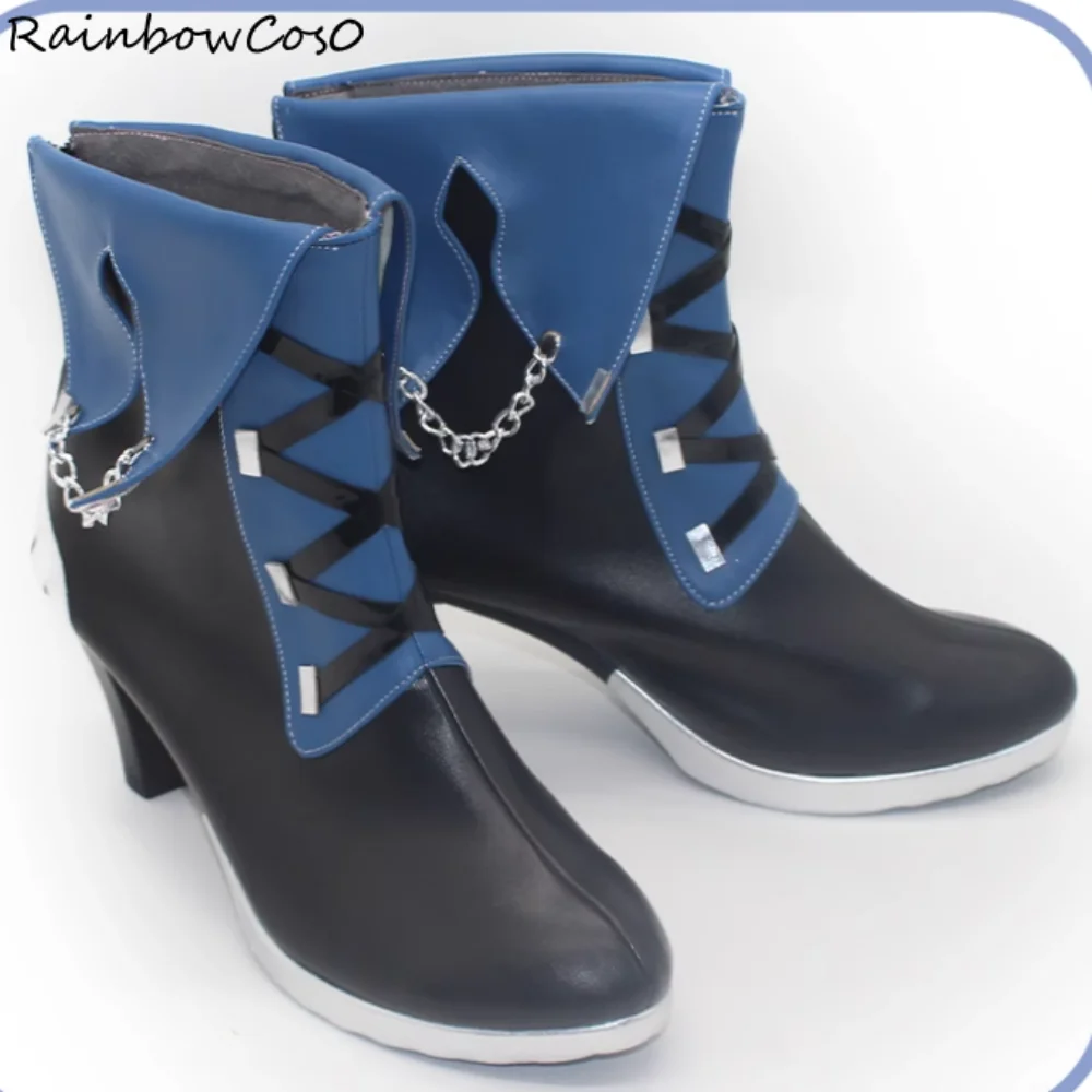 รองเท้าคอสเพลย์ Togawa Sakiko Obivionis Ave Mujica จากเกม Bang Dream! สำหรับงานปาร์ตี้ อนิเมะ ฮาโลวีน RainbowCos0 W5287