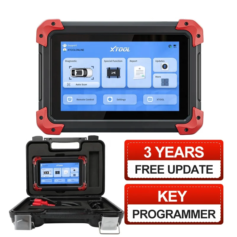 Newest XTOOL D7 Automotive All System Code Reader Key Programmer OBDII Scanner  Auto Diagnostic Tools PK MK808 CRP909E