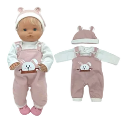 NenDESIGN-Barboteuses de vêtements de beurre pour bébé Reborn, Costume de jouets, 38 cm, Ropa Y Su Hermanita