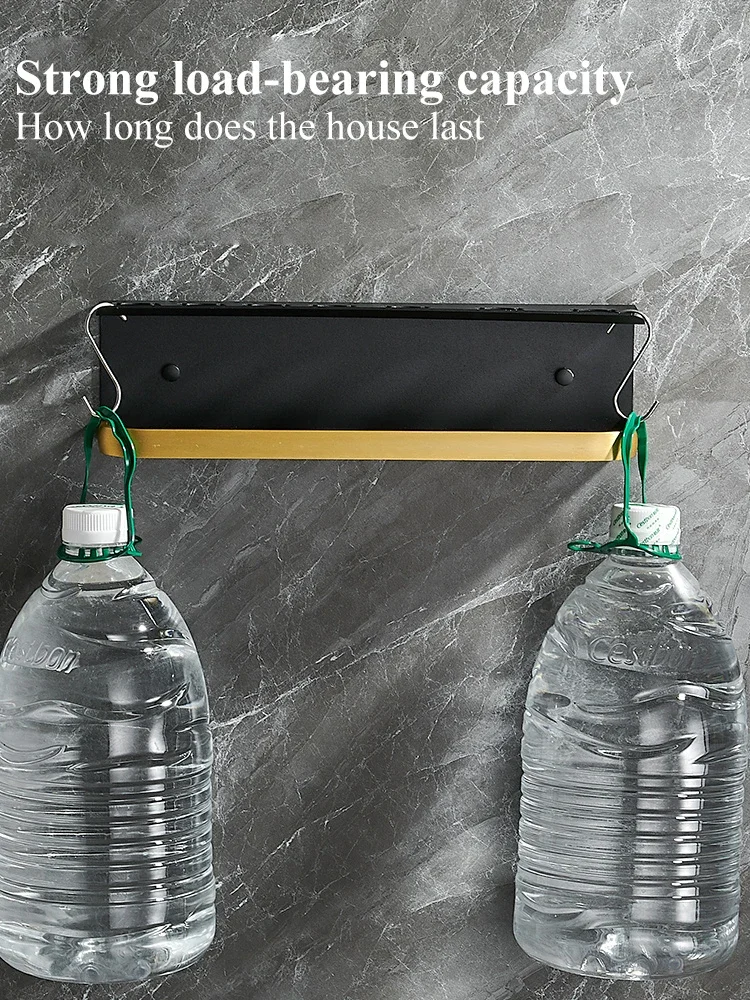 ผู้ถือเครื่องเป่าผม Wall Mount เหมาะสําหรับ Dyson Airwrap ชั้นวางเครื่องเป่าผมและผม Curler ผู้ถือ Rack ห้องน้ํา Organizer FR2002