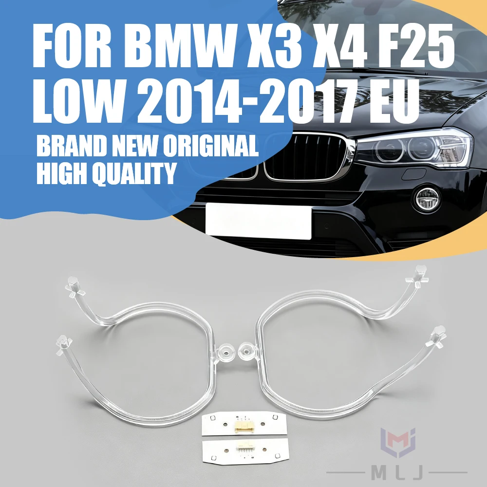 

NEW Car Headlight DRL CHIP Repair Kit For BMW X3 X4 F25 LOW 2014-2017 EU White Light Ballast Angel Eye Conduit Strip Aperture