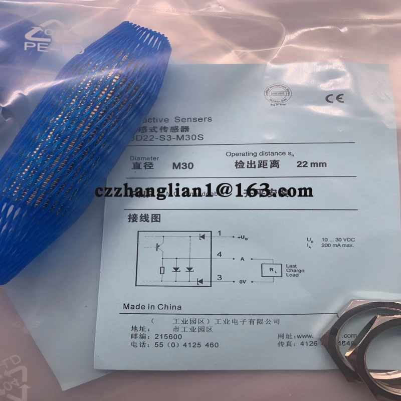 brand new Proximity switch BD22-S3-M30S BD22-S4-M30S   Complete models Fast delivery