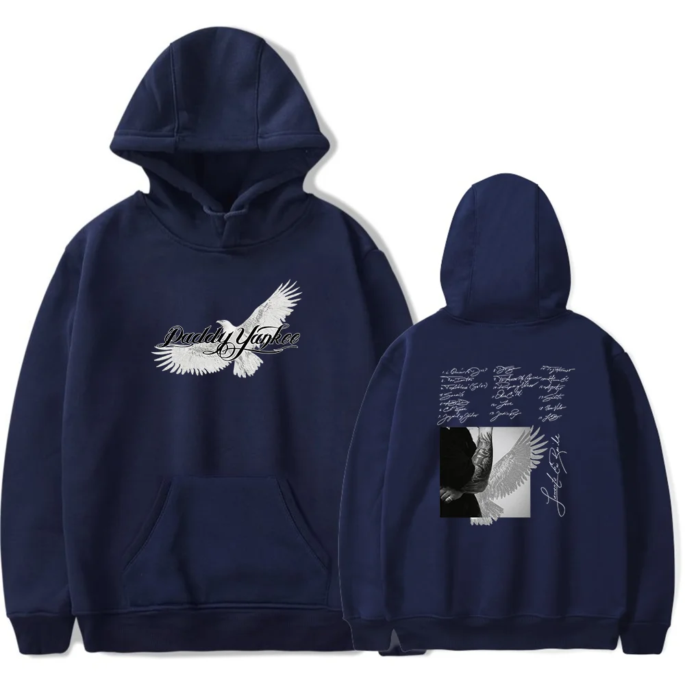 Daddy Yankee LAMENTO EN BAILE Hoodie Unisex retro fashion long sleeved hooded sweatshirt sportswear