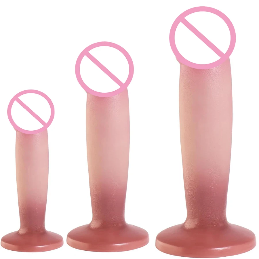 Soft Silicone Big Dildo Realistic Fake Long Dick Penis Butt Plug G-spot Strap-On Vagina Anal Massage Adult Sex Toy For Woman Men