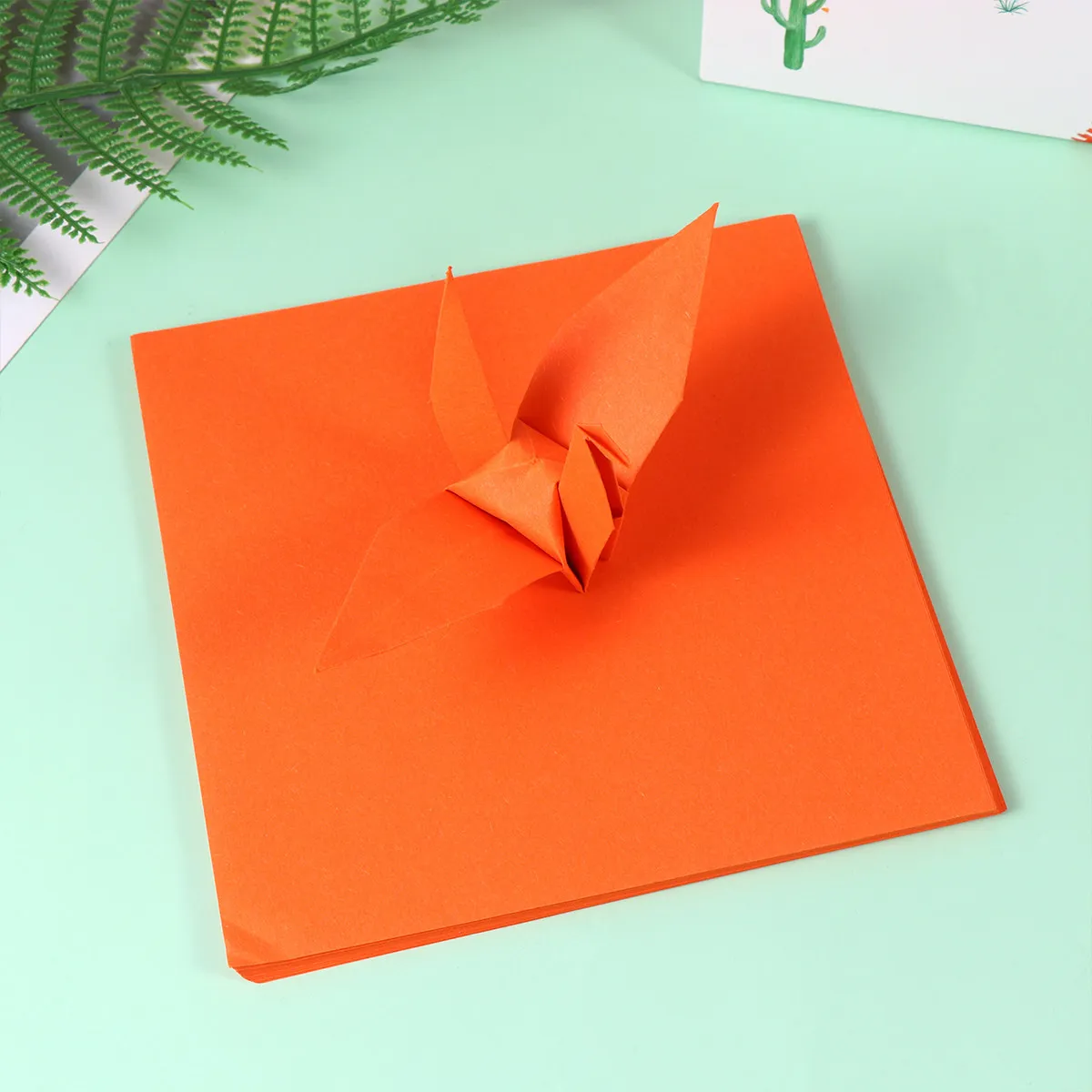 

500Pcs Origami Paper Creative Colorful DIY Folding Paper for Crafts Kindergarten Hand Craft Supplies Environmental Safe