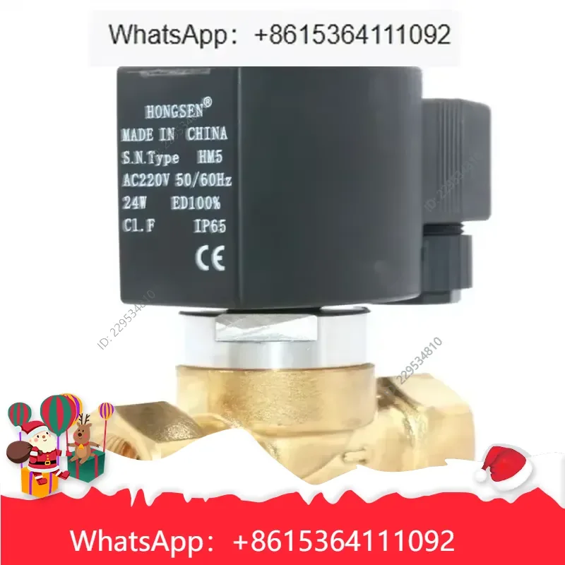 de alta calidad for HM5 Stage Design CO2 Solenoid Valve One-way Carbon Dioxide Control 24W Pneumatic Compatible For Model，1pc