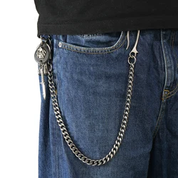 1 piece Hip-hop Jewelry personality pants chain Men's Accessories