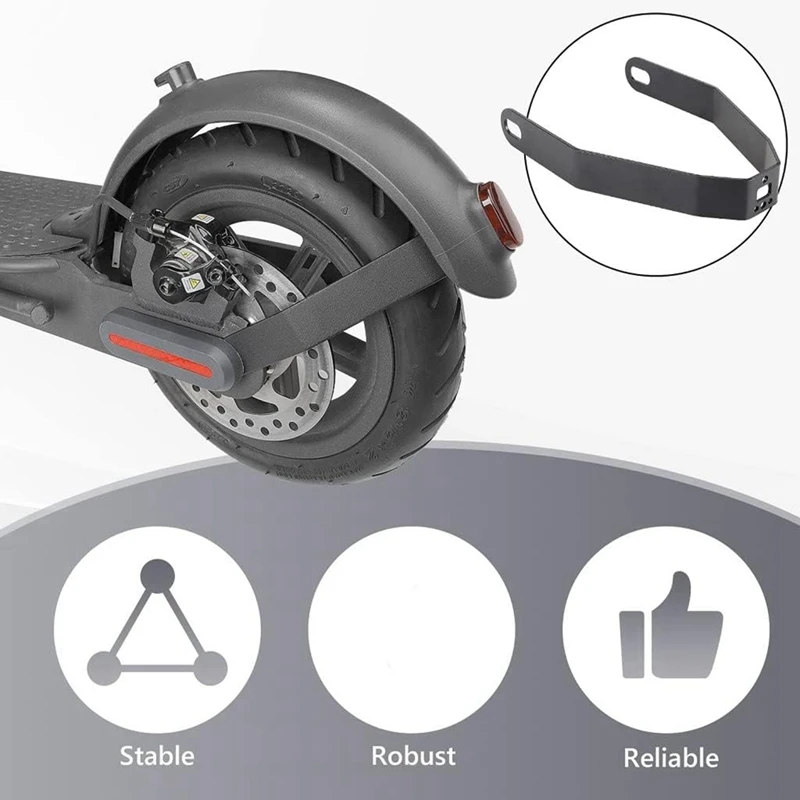 Guardabarros trasero para patinete eléctrico, soporte para Xiaomi M365 / M365 Pro/1S, piezas de repuesto, accesorios