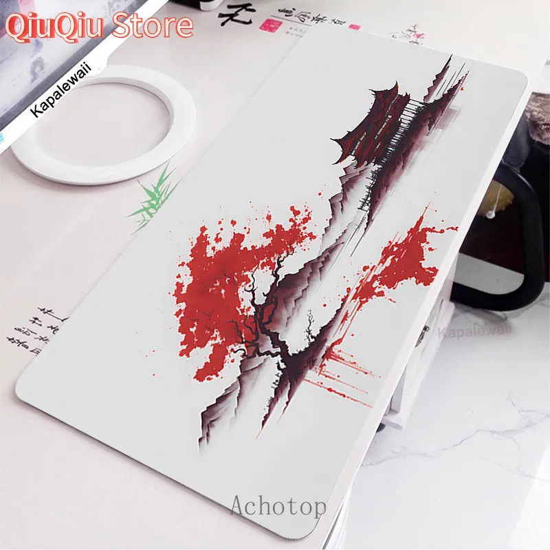 Mountain Serenity Japanese Style Art Mouse Pad Gaming Mouse Mat Gamer Large Mousepad Game Desk Pads Rubber коврик Keyboard Mats