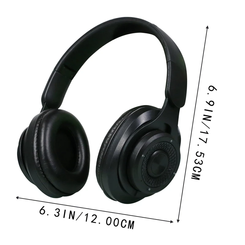 Am Kopf montiertes Bluetooth-Headset, kabelloses Headset für Sport- und Outdoor-Aktivitäten mit aktiver Geräuschunterdrückung, langlebig