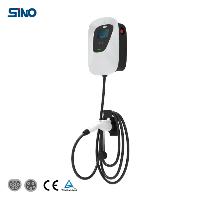 New Energy OEM ODM Ev Vehicle Charger Ac Ev Charger Station Ocpp 7kw 11kw 22kw Ac Charging Station Home Charging Station