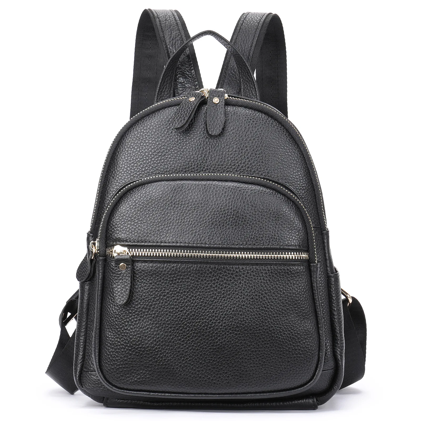 

Genuine Leather Women's Backpack High-End Feel Top Layer Cowhide Soft Leather Pure Leather Versatile Backpack for Women