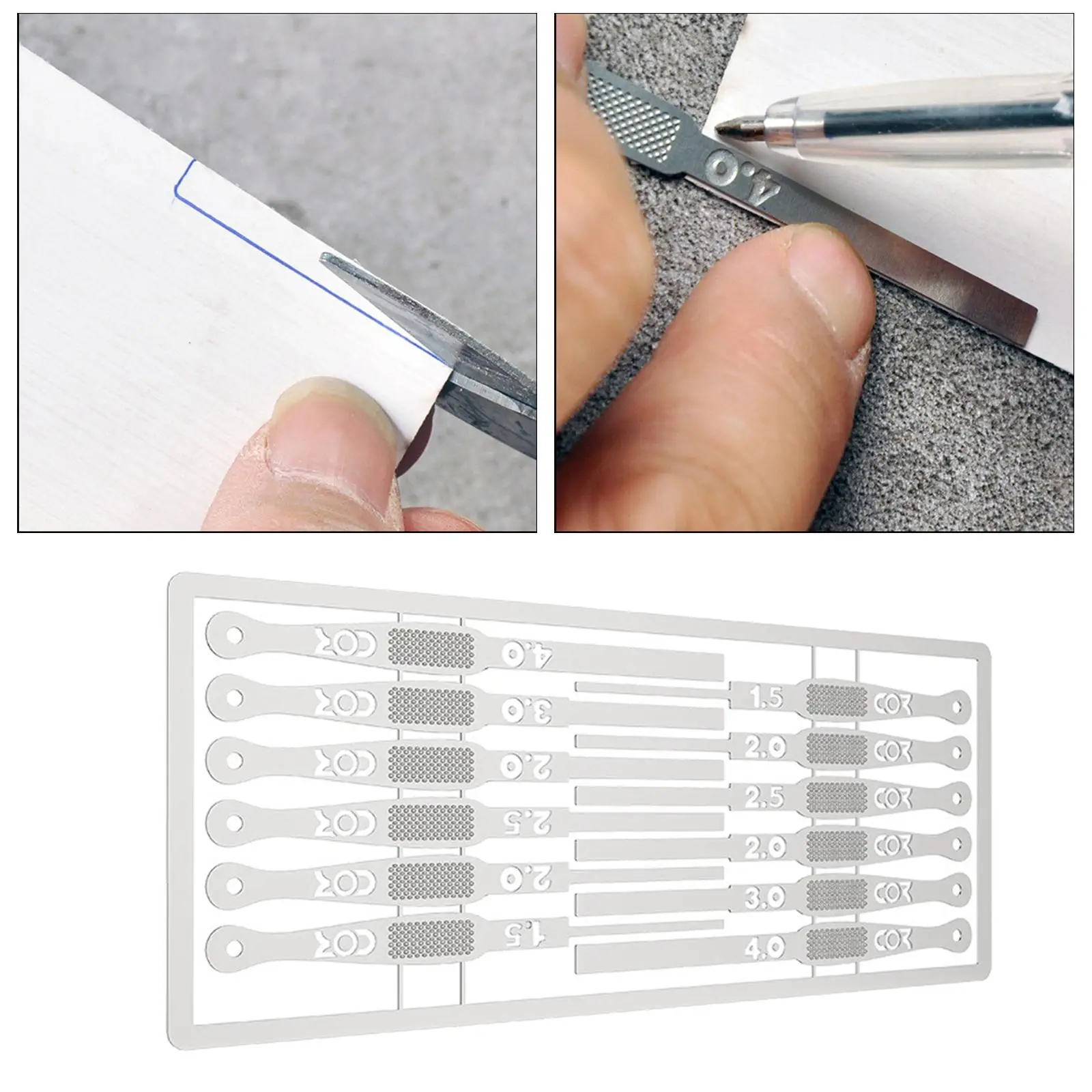 Multipurpose File Set Model Grinding Sandpaper Model Special Tool for Hobby